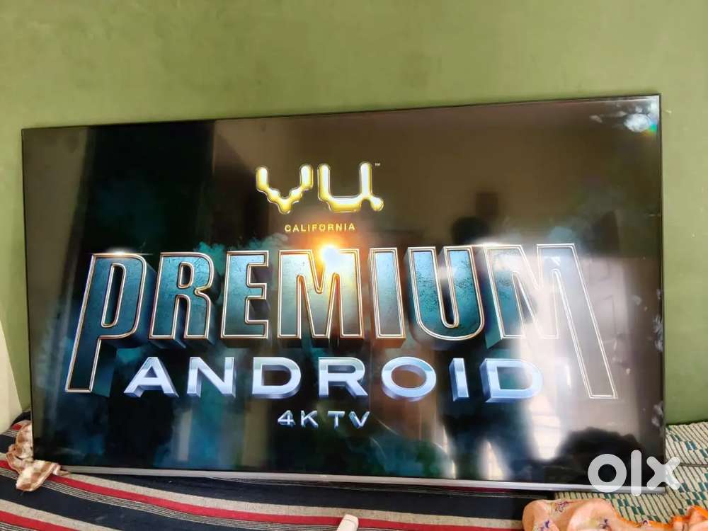 VU 65inch tv-29999 rps with remote and cable