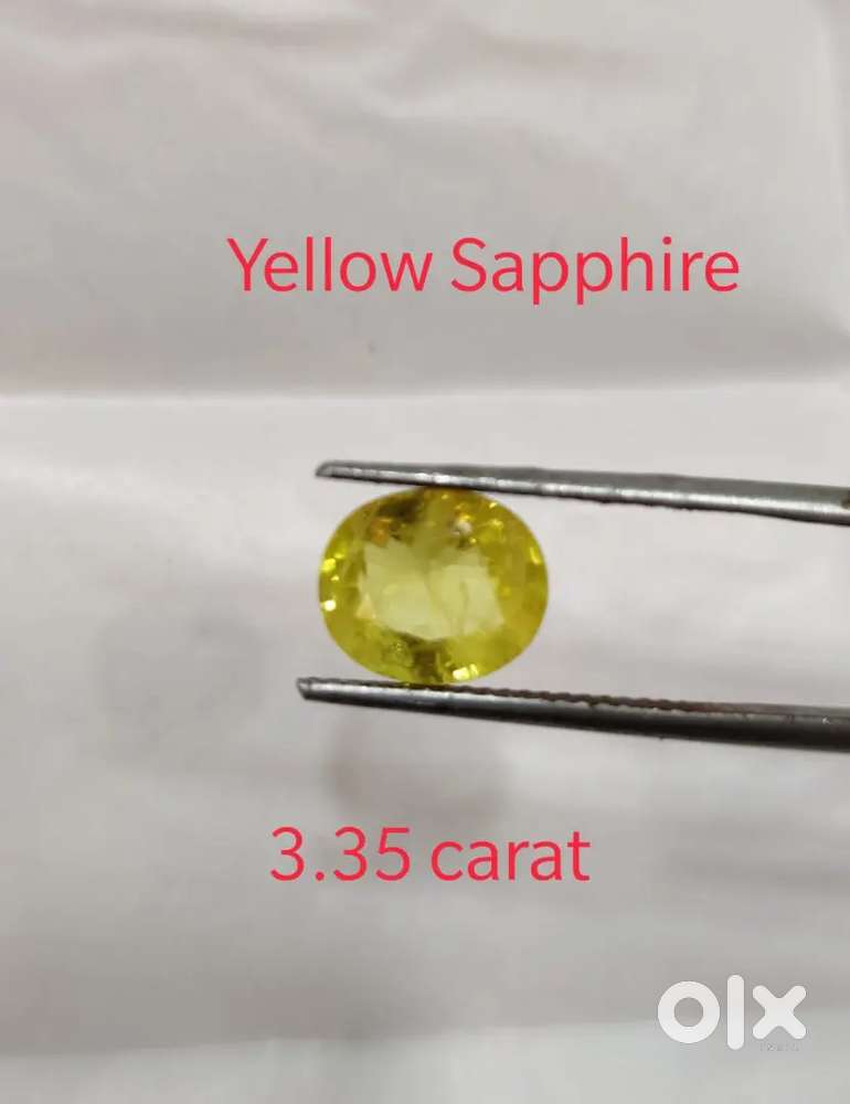Yellow Sapphire 3.30 cts