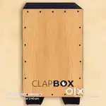CLAPBOX CB11 CAJON & HOBMER ACOUSTIC GUITAR WITH A HARMONICA