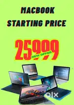 Macbook i5 ,i7,m1,m2,m3,m4 starting price 25999