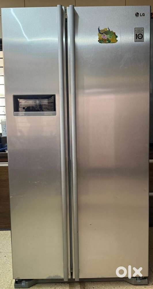 LG inverter double door fridge good condition