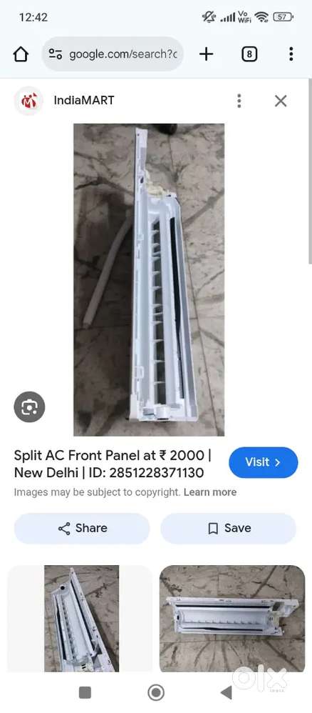 Split and window ac body