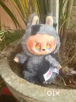 Labubu doll in black colour, limited edition