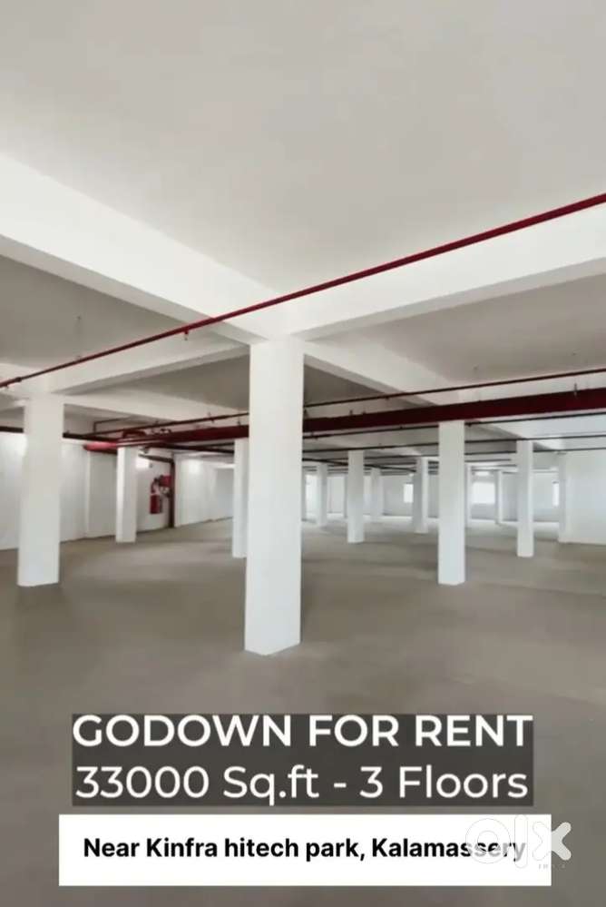 Godown for rent 330000 sqft kalamassery