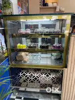 Cake display fridge