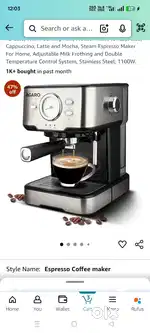 Expresso Coffee machine