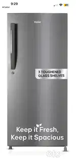 190L refrigerator/fridge in mint condition
