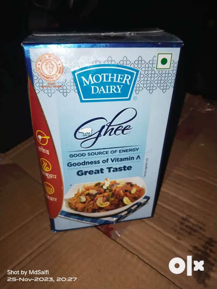 Mother Dairy Ghee Great Taste,Amul Ghee,Madhusudhan Ghee Available