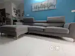 L-shaped five seater used sofa