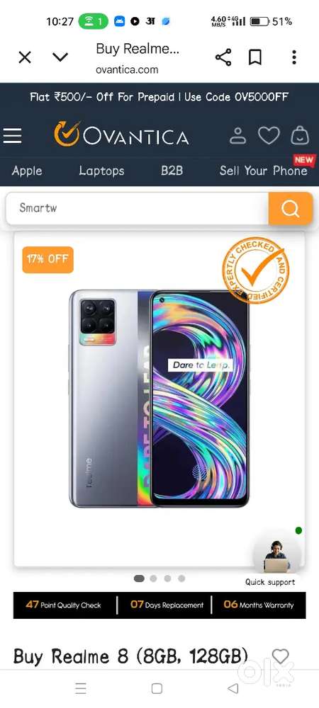 Mobile sale