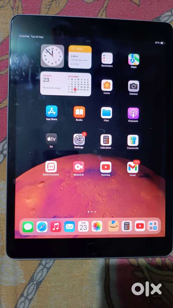 Ipad 9 with excellent condition