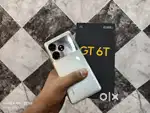 REALME GT 6T  2 MONTH WARRANTY  8/128 BILL+BOX+CHARGER