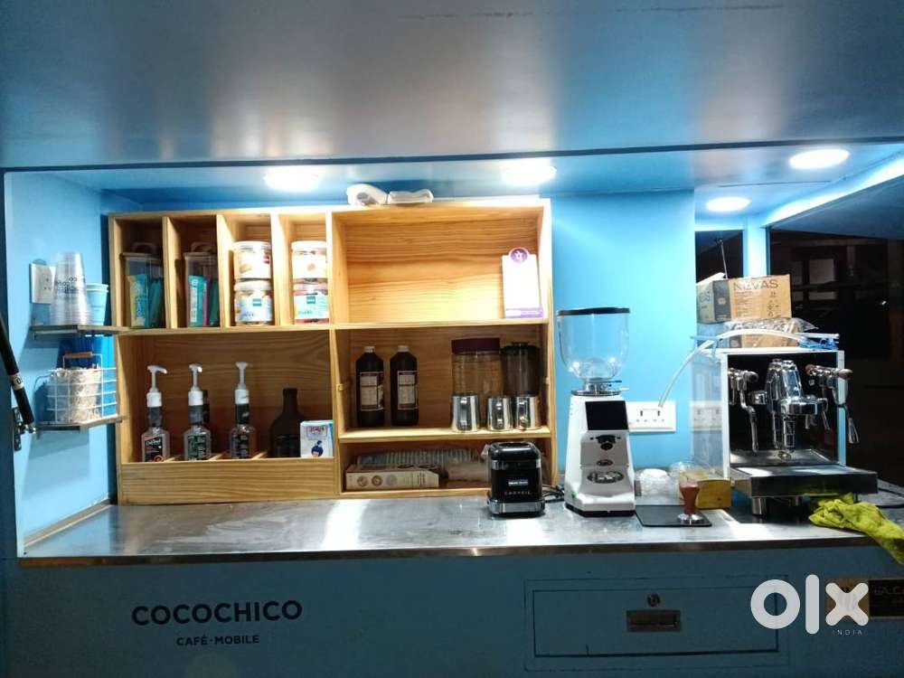 Opening for coffee helper