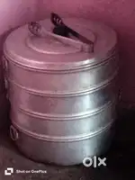 Momos steamer & 2 stool&2 plastic tebal& 1 chaumin ki kadhai
