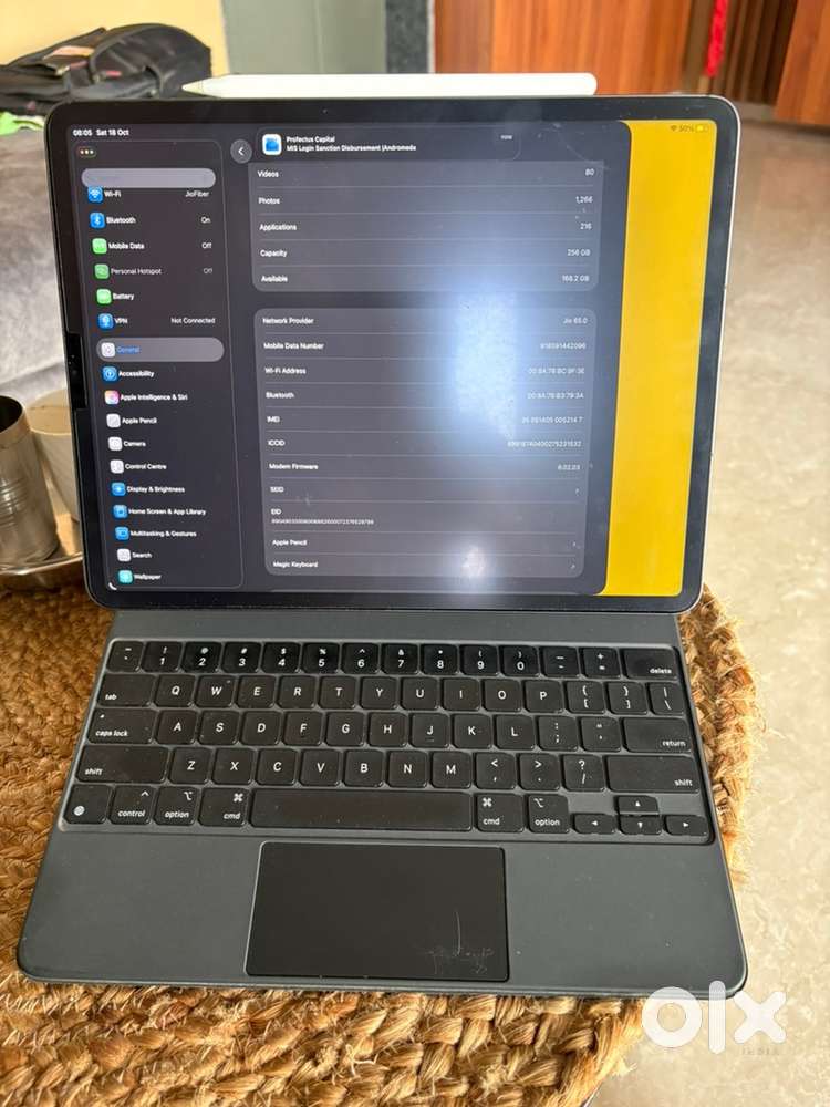 Ipad Pro 12.9 Inches with Magic Keyboard and 2nd Gen pencil