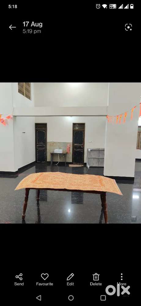 Can b used s school.coaching cntr with rooms.and hall for godown prpos