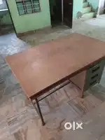 Iron Office table and chair