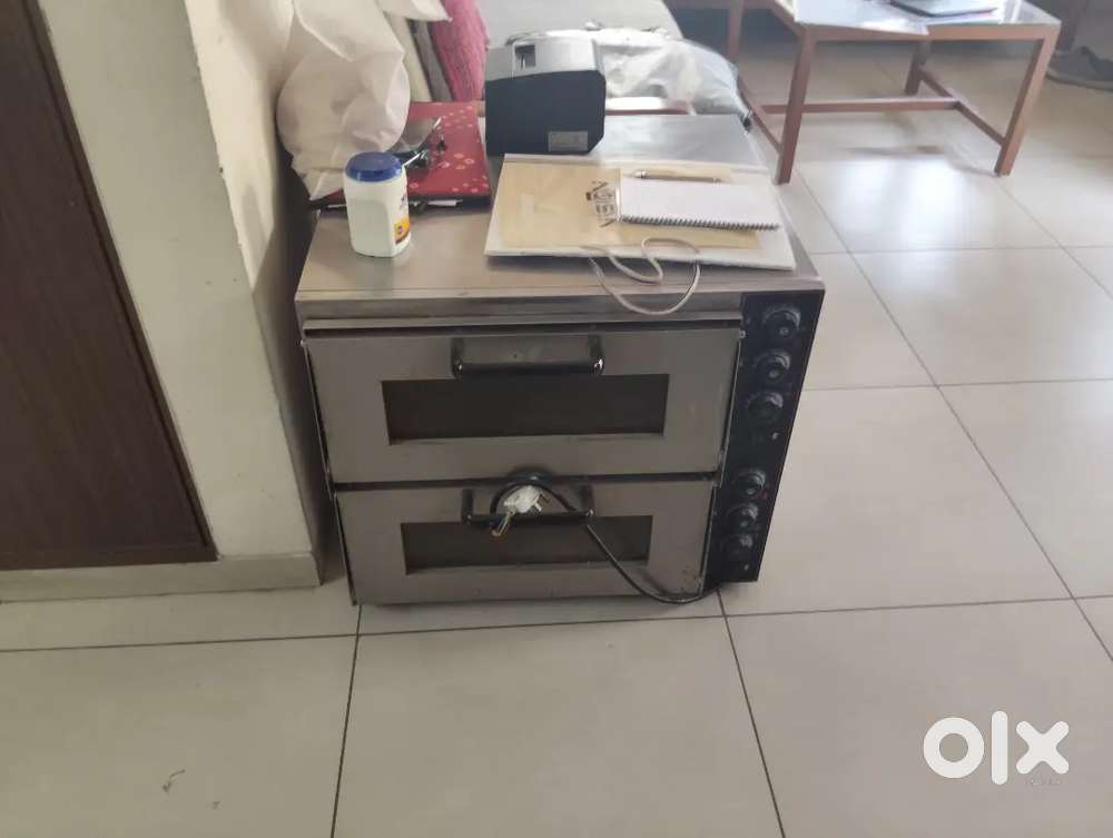 Restaurant double decker oven