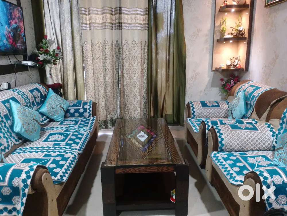 Sofa set with table under  Rs -12000 only