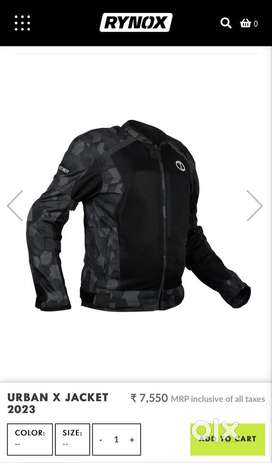 Bike riding jacket