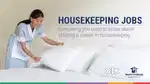 URGENT REQUIREMENT FOR HOUSEKEEPING