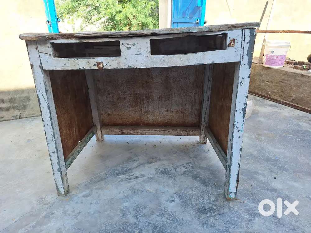 Wooden desk or table frame