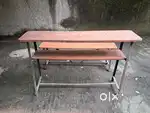 Bench and desk for tution class.