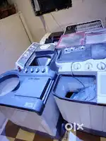Washing machine +fridg