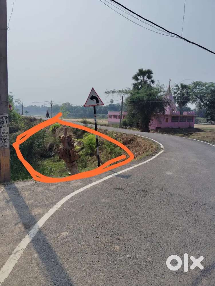 Corner plot Punpun dhobi 4line sa 1.5km k distance pr 16dhur k plot