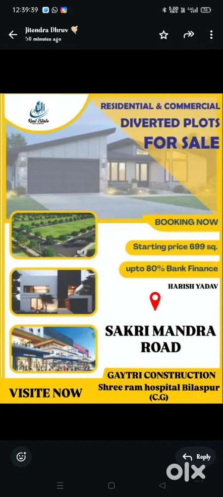 सस्ता सस्ता प्लॉट चमन गोल्ड मकान और प्लॉट उपल्बध