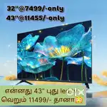 Clearance offer$_ new sony 43_ inch smart Android led tv @11555