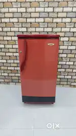 KENSTAR 180 ltrs red colour single door refrigerator with shipping