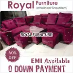 FG L Type Sofa Set Wholesale Prices Zero Down Payment EMI FGh