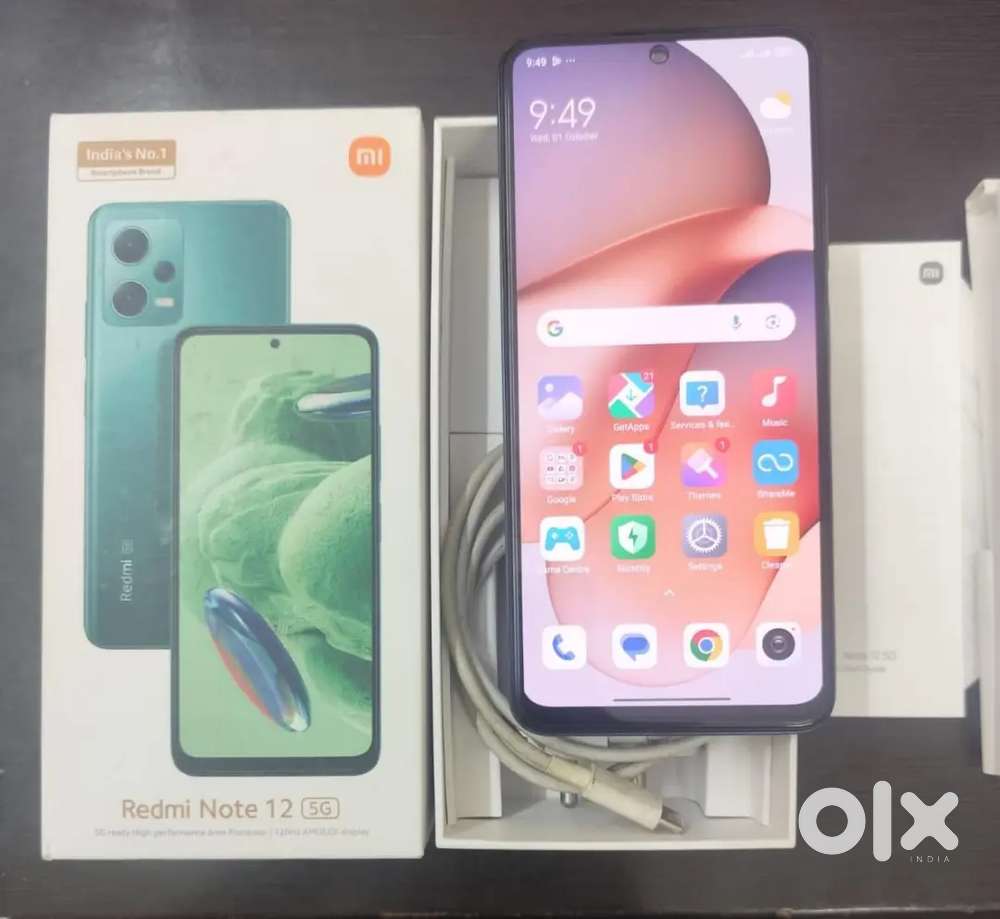 Redmi Note 12 series 5G mobile,  6GB RAM/128GB ROM. Price. ₹. 7300/-.