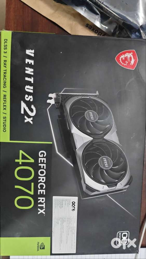 MSI RTX 4070 OC Graphic card sealed packed ( gpu )