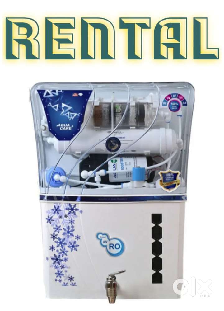 Water purifier available on rent