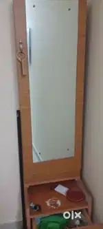Dressing table, sofa, fridge