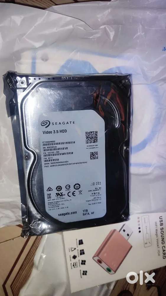 Hardisk tb new in warranty