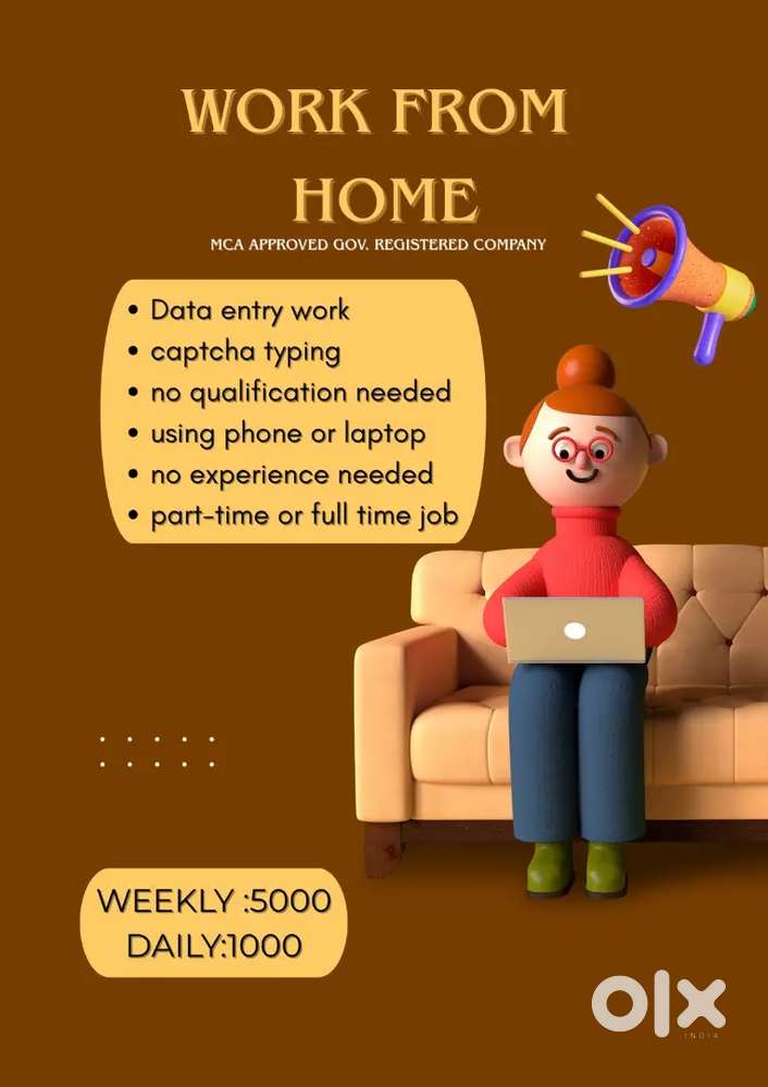 WORK FROM HOME ( WEEKLY EARNINGS )