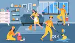 Deep and normal cleaning @ all hospitals,flat's,hotels,showrooms,house