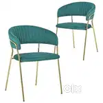 new Golden leg cafe chair restaurant furniture