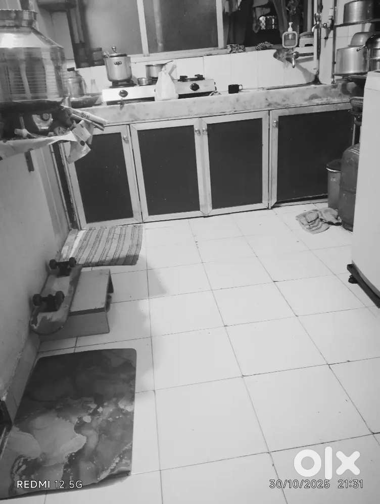 Andheri West locality, on road, prime location 1rk