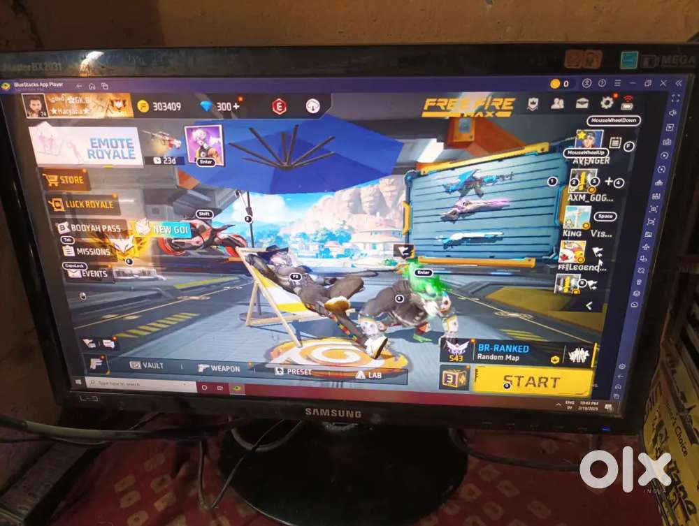 Gaming PC comment WhatsApp contact