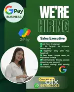 we are hiring in sales executive in google pay