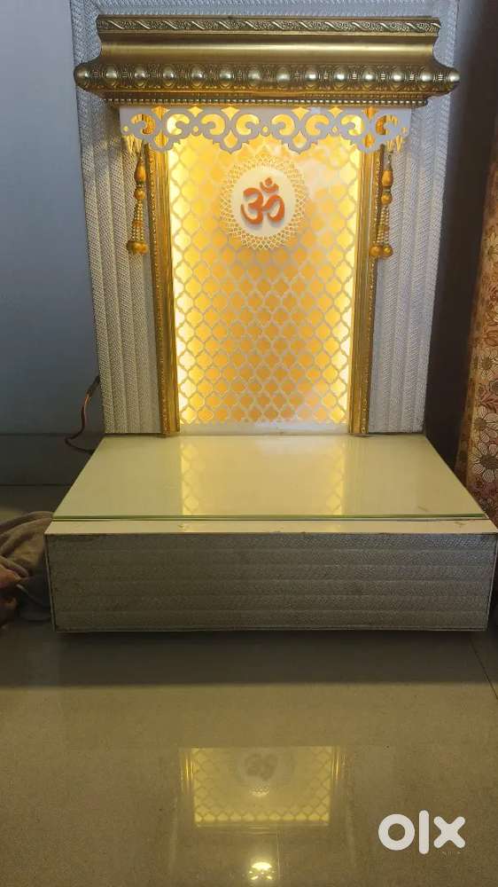 Beautiful acrylic mandir