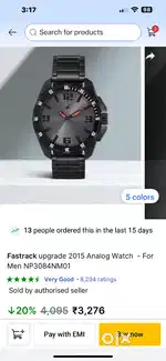 FastTrack watch