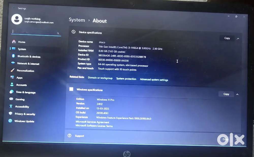HP laptop 14 touch screen laptop