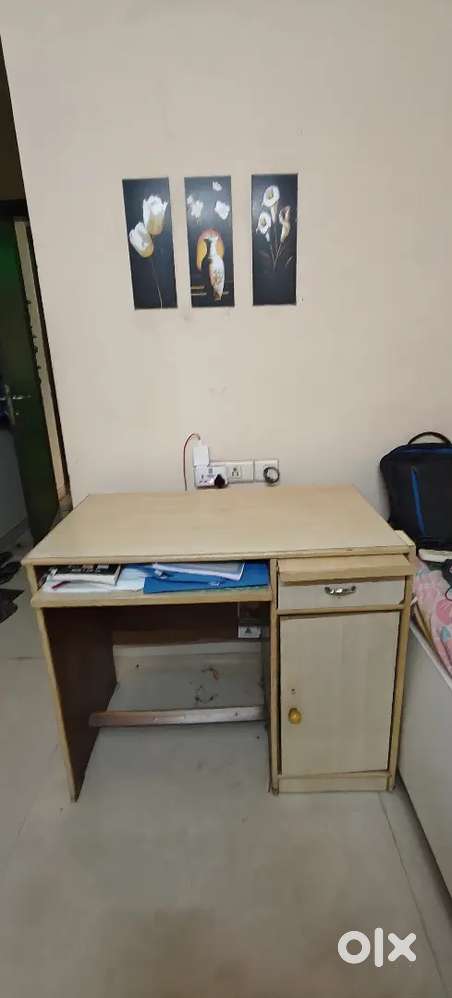Study table cum computer table.