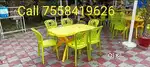 Hotel Chair or Cafeteria Chair With Table Brand New