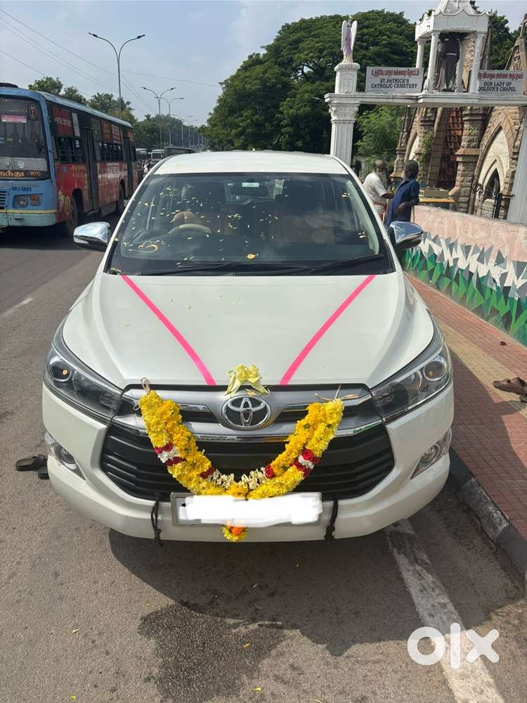 Rental car innova crysta 7 seater 24 x 7 with driver only